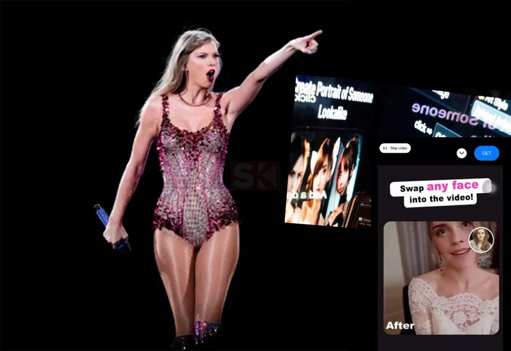 Ünlü şarkıcı Taylor Swift'in yapay zekayla oluşturulan müstehcen görüntüleri sosyal medyada yayıldı!