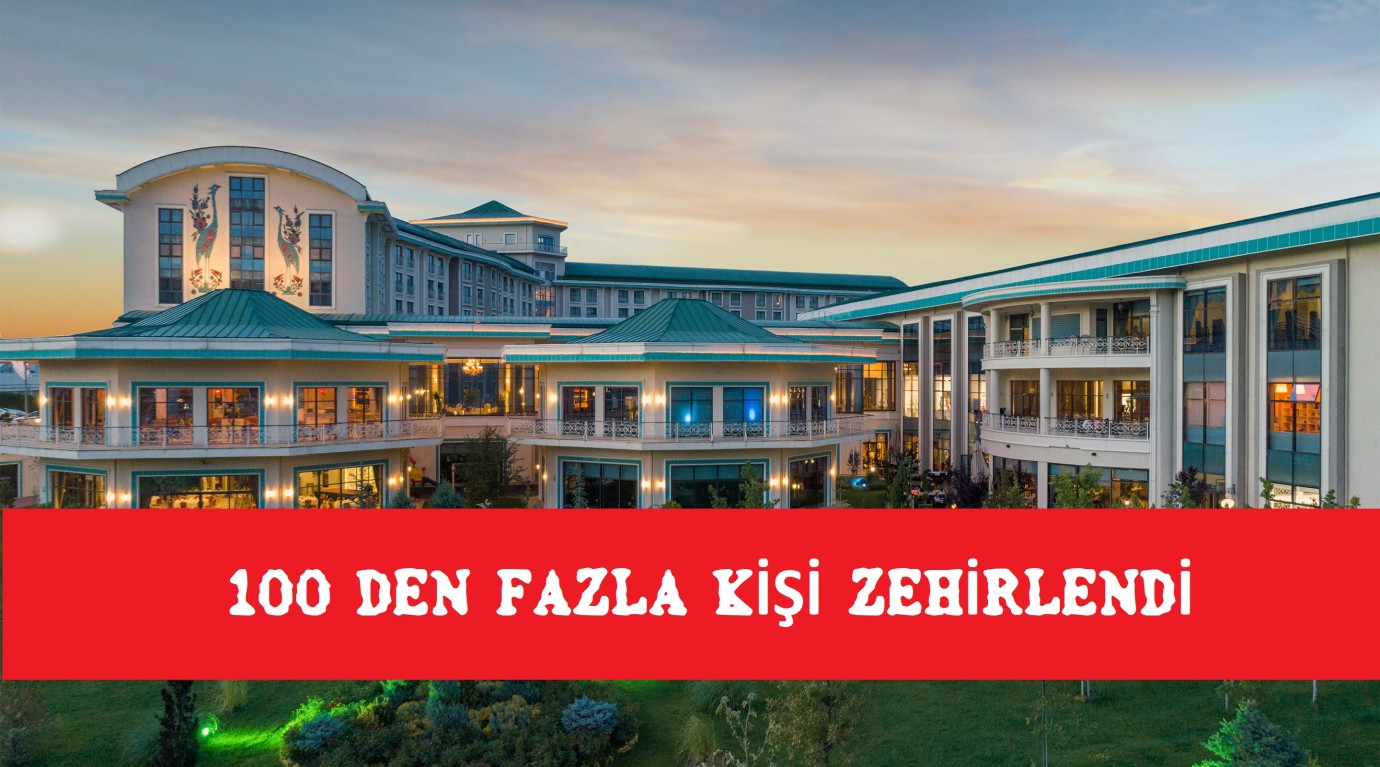 Güral Termal Otel'de 100'den fazla kişi zehirlendi!