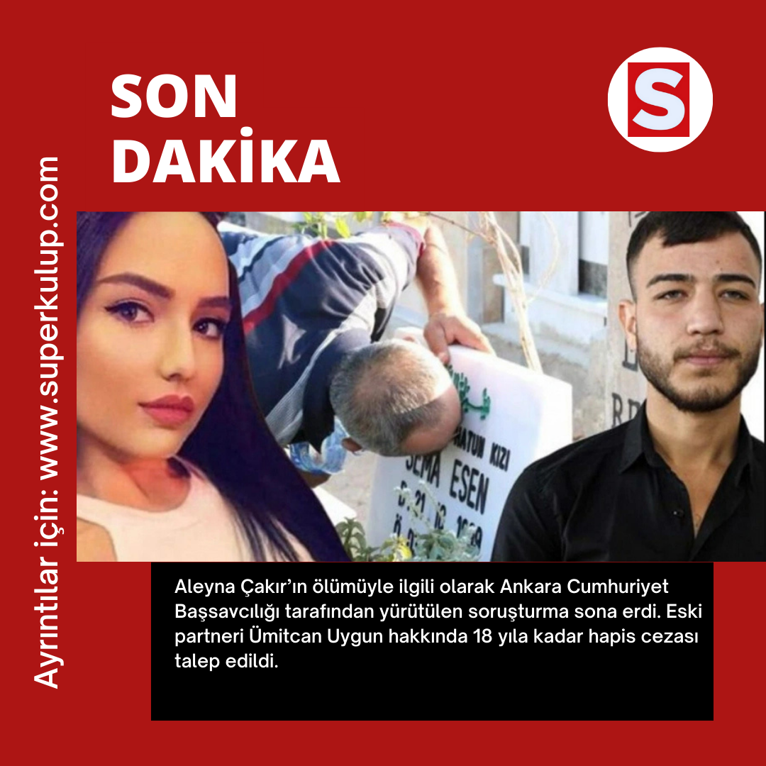 Aleyna Çakır davasında Ümitcan Uygun'a 18 yıl istendi