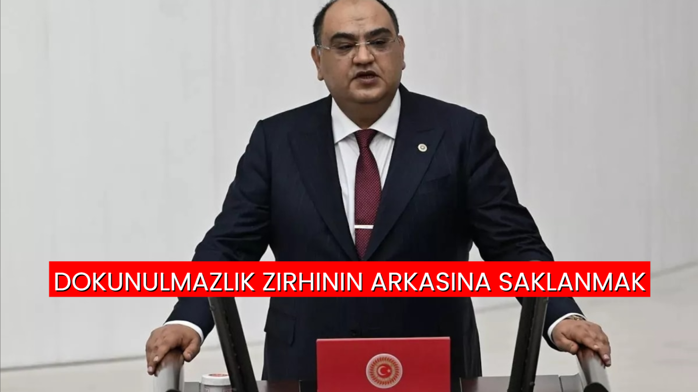 Dokunulmazlık zırhının ardına saklanmak