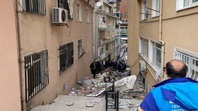 İstanbul Üsküdar'da şiddetli patlama