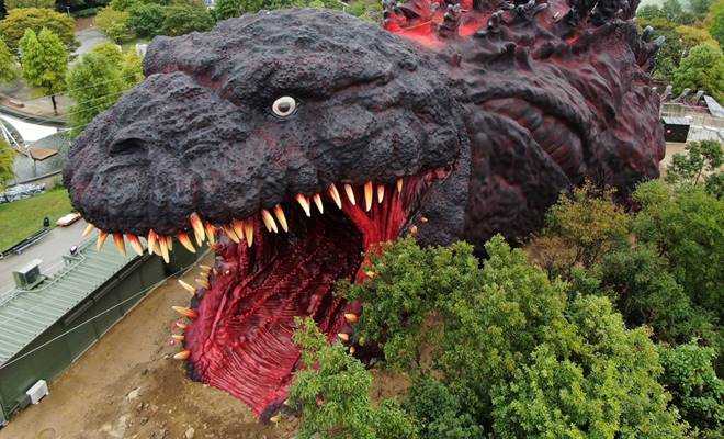 Dünyanın ilk gerçek boyutlu Godzilla parkı Japonya'da açılıyor