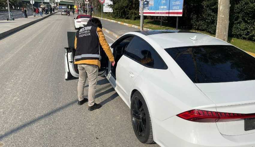 İstanbul'da 35 Milyonluk lüks otomobil operasyonu!