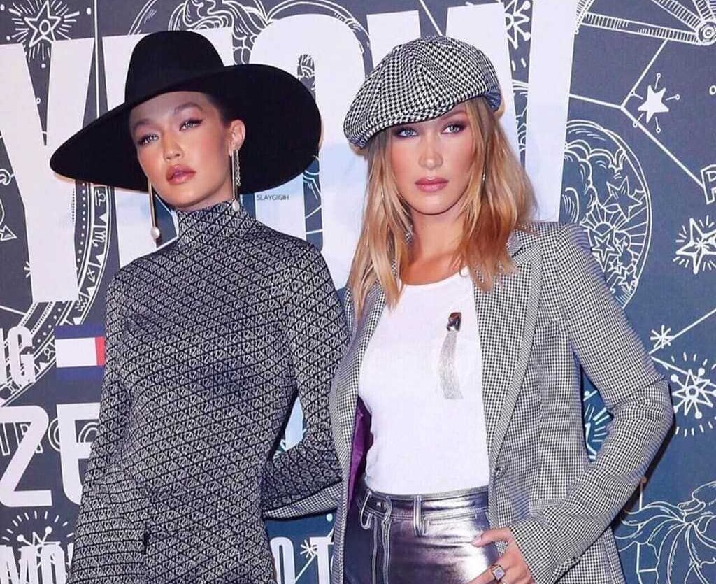 Bella ve Gigi Hadid kardeşler ünlü marka için soyundu