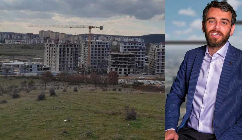 Bursaspor'un istifa eden başkanı, inşaatıyla gündemde