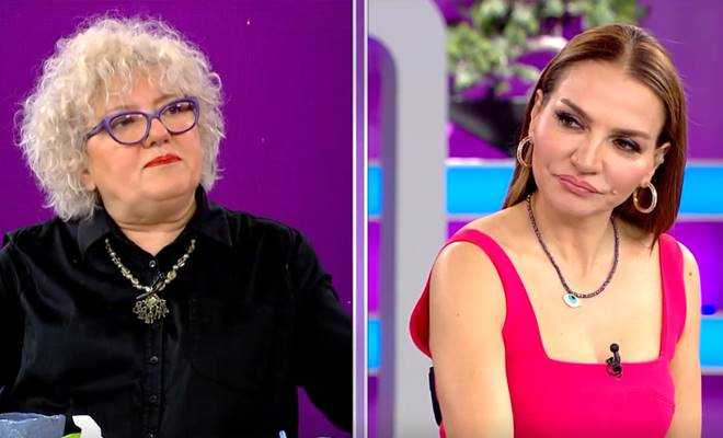 Ebru Akel'le Kadın İsterse programına ünlü oyuncu Ayşe Nil Şamlıoğlu konuk oldu