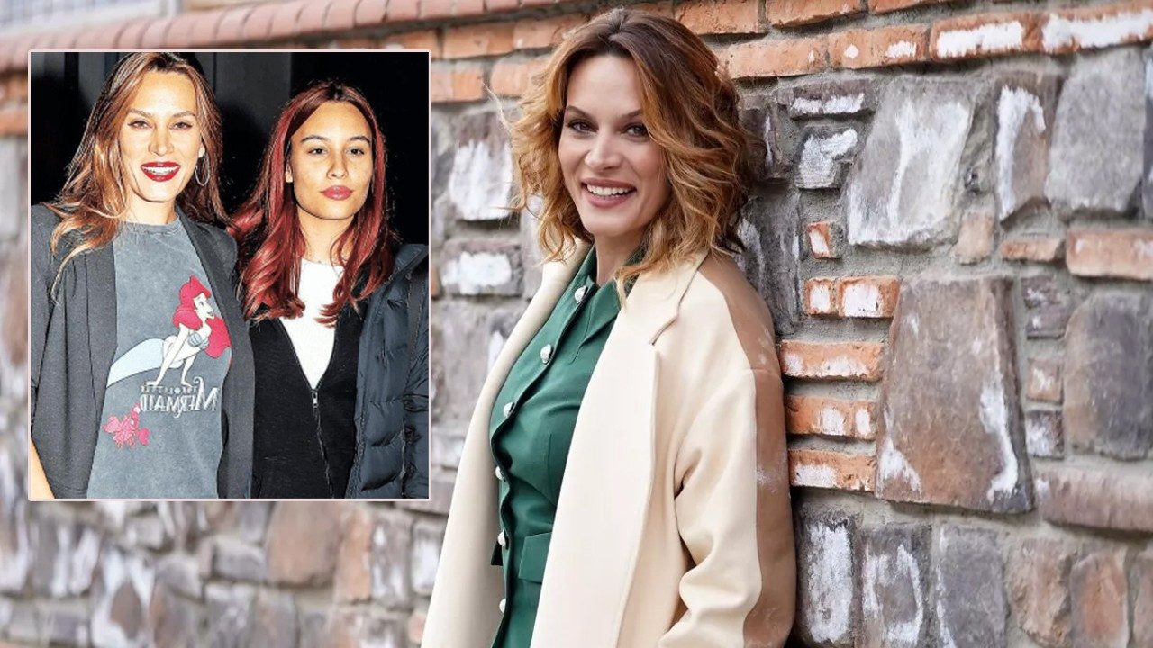 Ebru Cündübeyoğlu'nun kızı boyuna yetişti