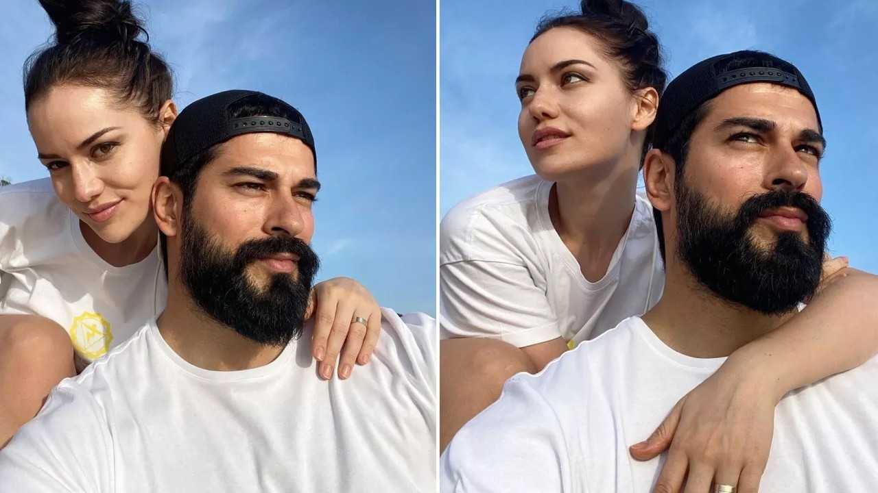 Fahriye Evcen'in paylaşımına ilk yorum Burak Özçivit'ten