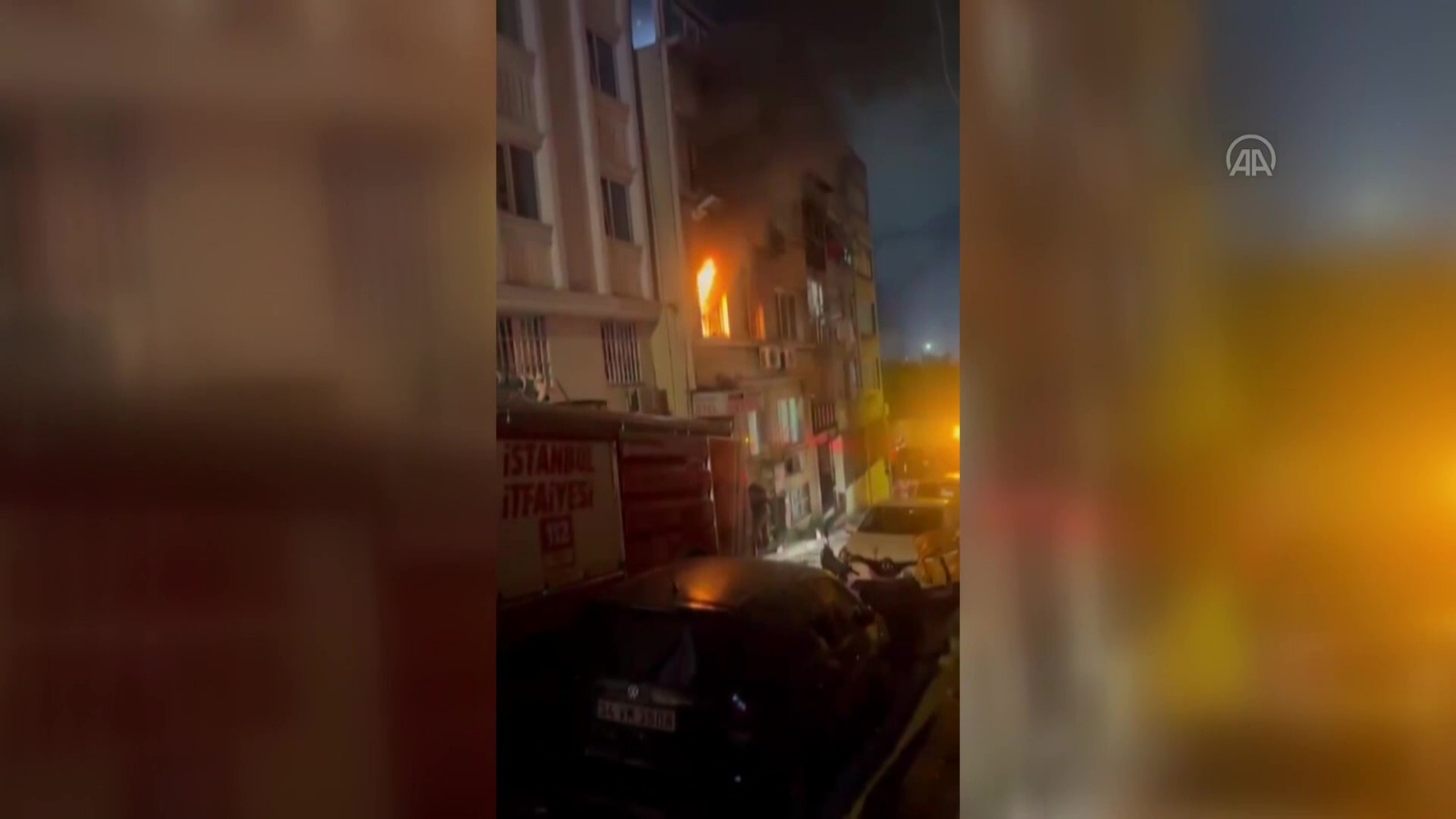 Fatih'te otel yangını: Mahsur kalanlar kurtarıldı