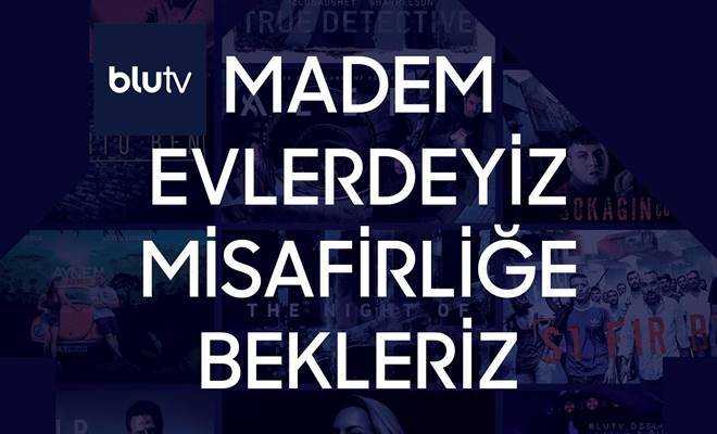 BluTV özel yapımları, yüzlerce yerli, yabancı dizi ve filmler ücretsiz