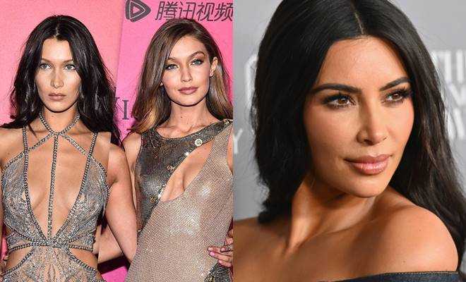 Bella Hadid ve Gigi Hadid kardeşlerden Kim Kardashian'a tepki!