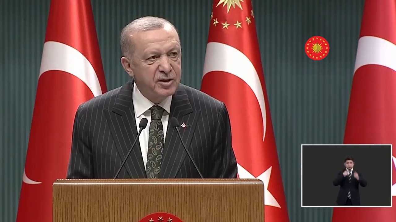 Kabine toplantısı sona erdi! Cumhurbaşkanı Erdoğan'dan flaş açıklamalar