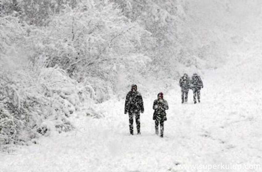 Meteoroloji'den 21 il için kar yağışı uyarısı