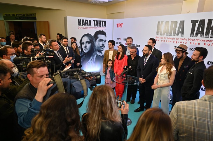 'Kara Tahta' dizisi Edirne'de gala yaptı!