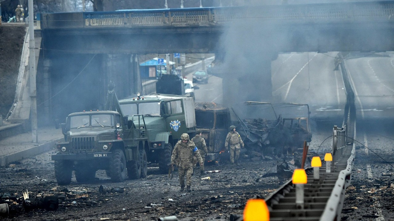 Kiev'de gıda stokları tükendi