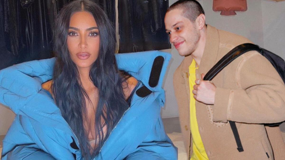 Kim Kardashian sevgilisi Pete Davidson hakkında ilk kez konuştu