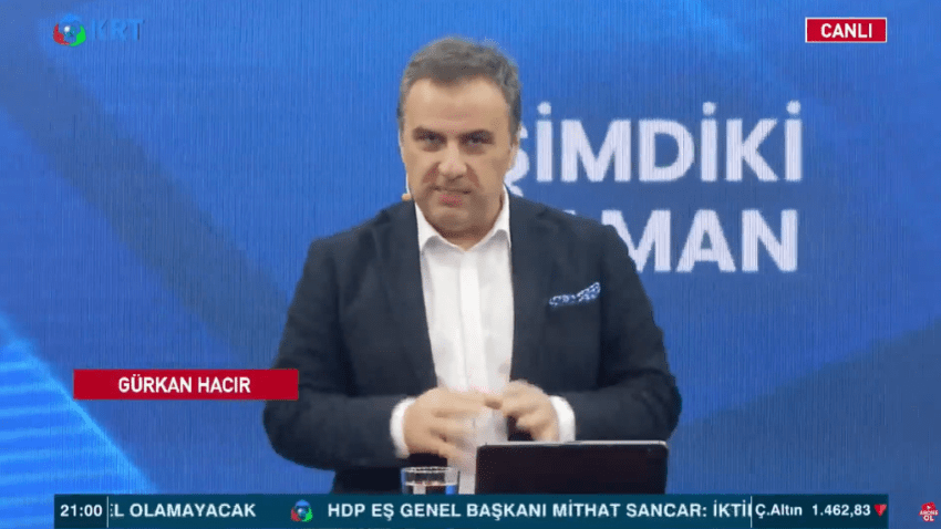 KRT TV'den flaş Şimdiki Zaman kararı! Gürkan Hacır duyurdu