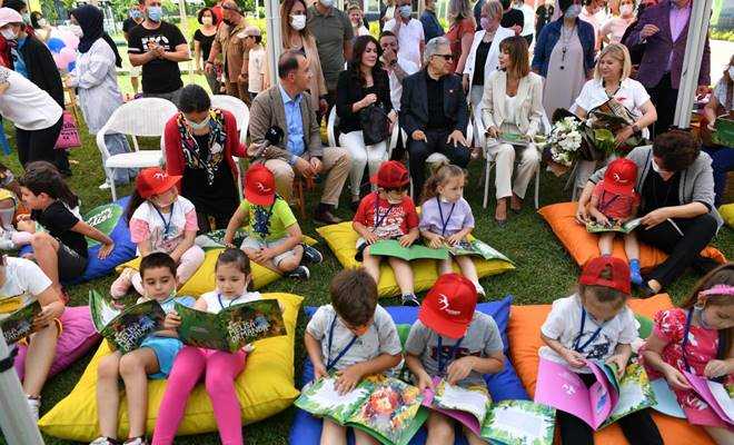 Melisa İşleyen Çocuk Kütüphanesi faaliyete açıldı