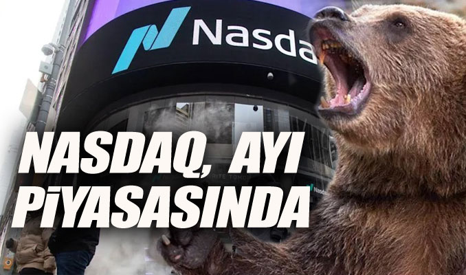 Nasdaq ayı piyasasına girdi