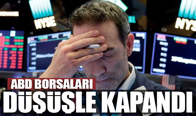 NYSE günü düşüşle kapadı