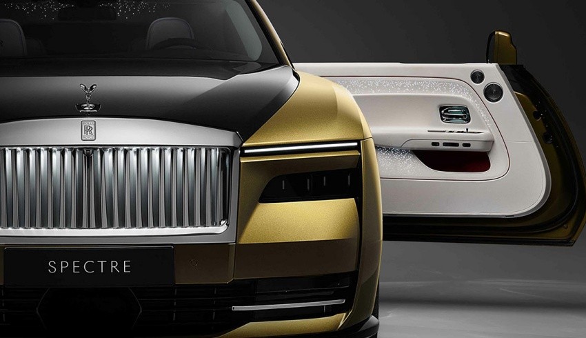 Rolls-Royce ilk elektrikli otomobili Spectre'ı tanıttı