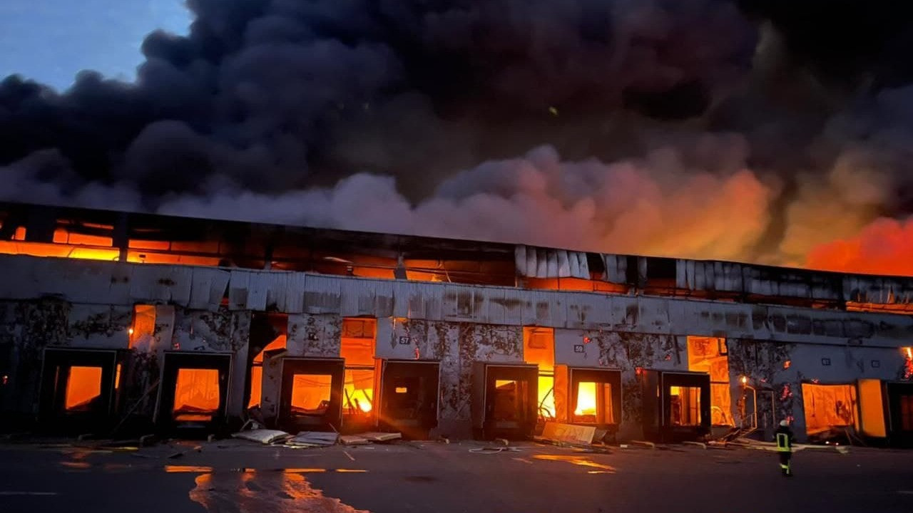 Rus ordusu Ukrayna'da donmuş gıda deposunu vurdu