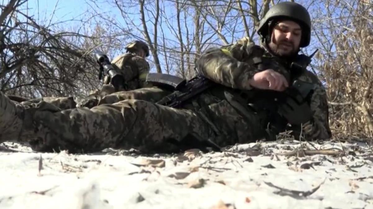 Tatbikat değil gerçek! Ukrayna askerleri, Rus güçleriyle çatışma anlarını kayda aldı