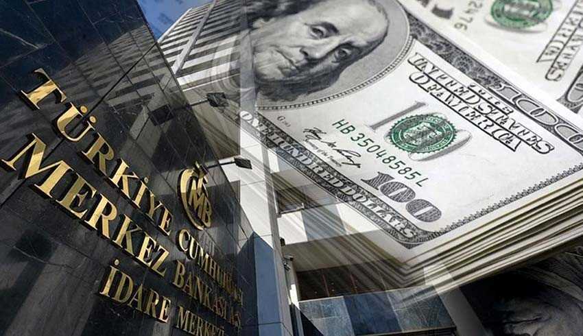 TCMB rezervleri net 1,24 milyar dolar azaldı