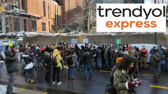 Trendyol Express çalışanlarından süresiz eylem kararı