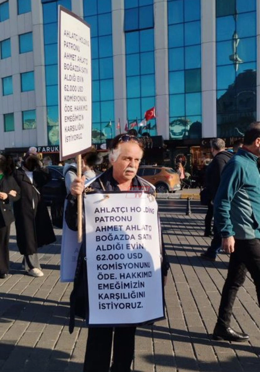 Ahlatcı İstanbul Sokaklarında Protesto Edildi!