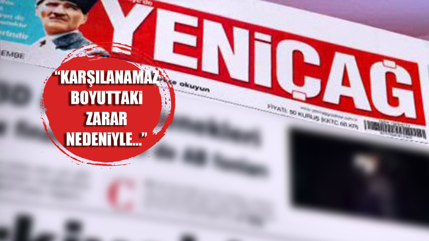 Yeniçağ Gazetesi'nden flaş karar! 